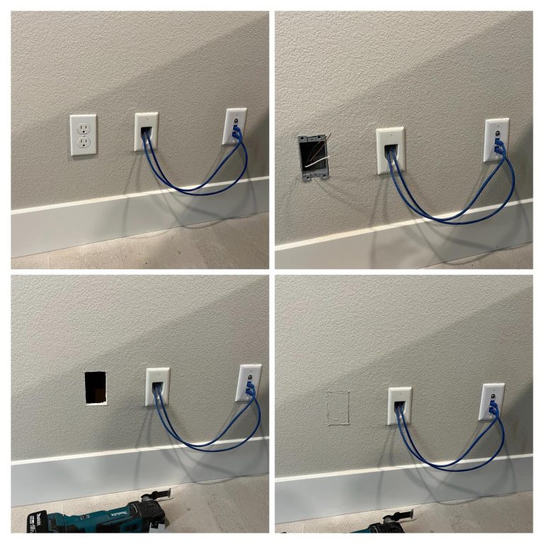 Additional Outlet Plug Installed