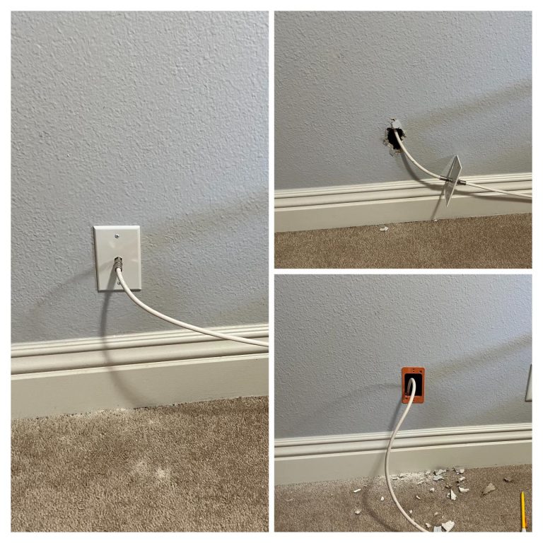 Cable Cord Outlet Repair
