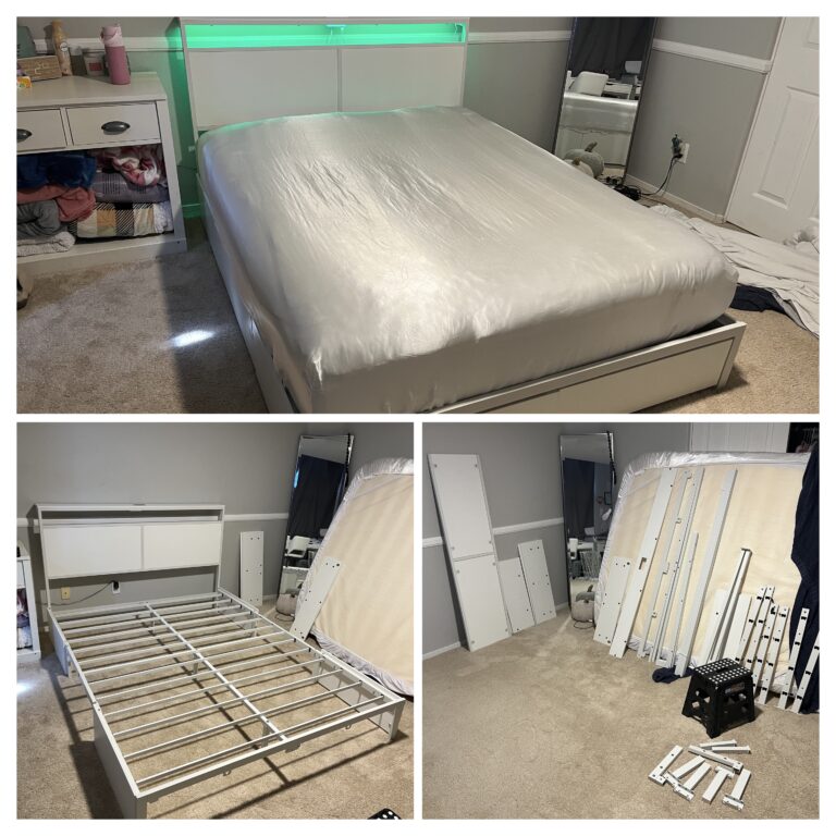 Assembled Queen Size Bed