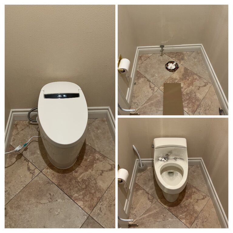 Installed Smart Toilet