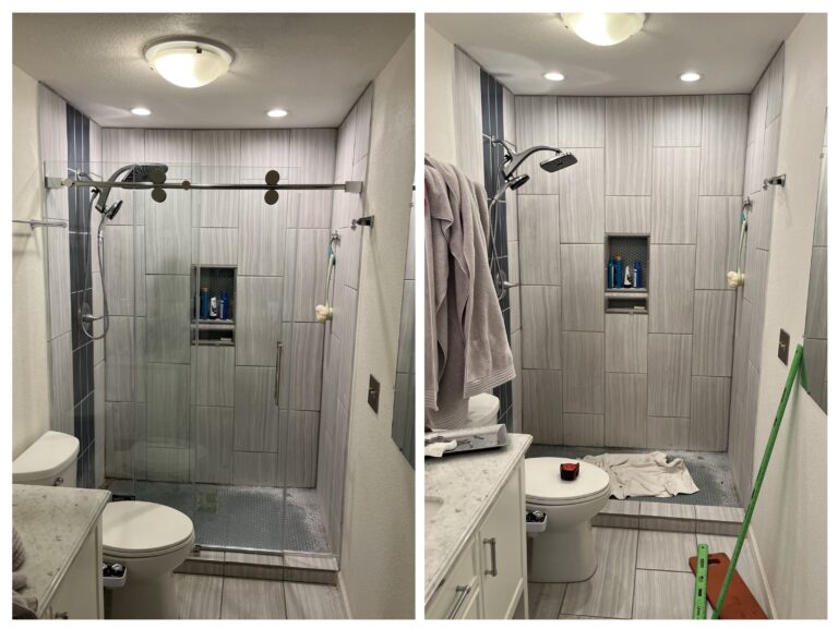 Mounted Frameless Shower Door